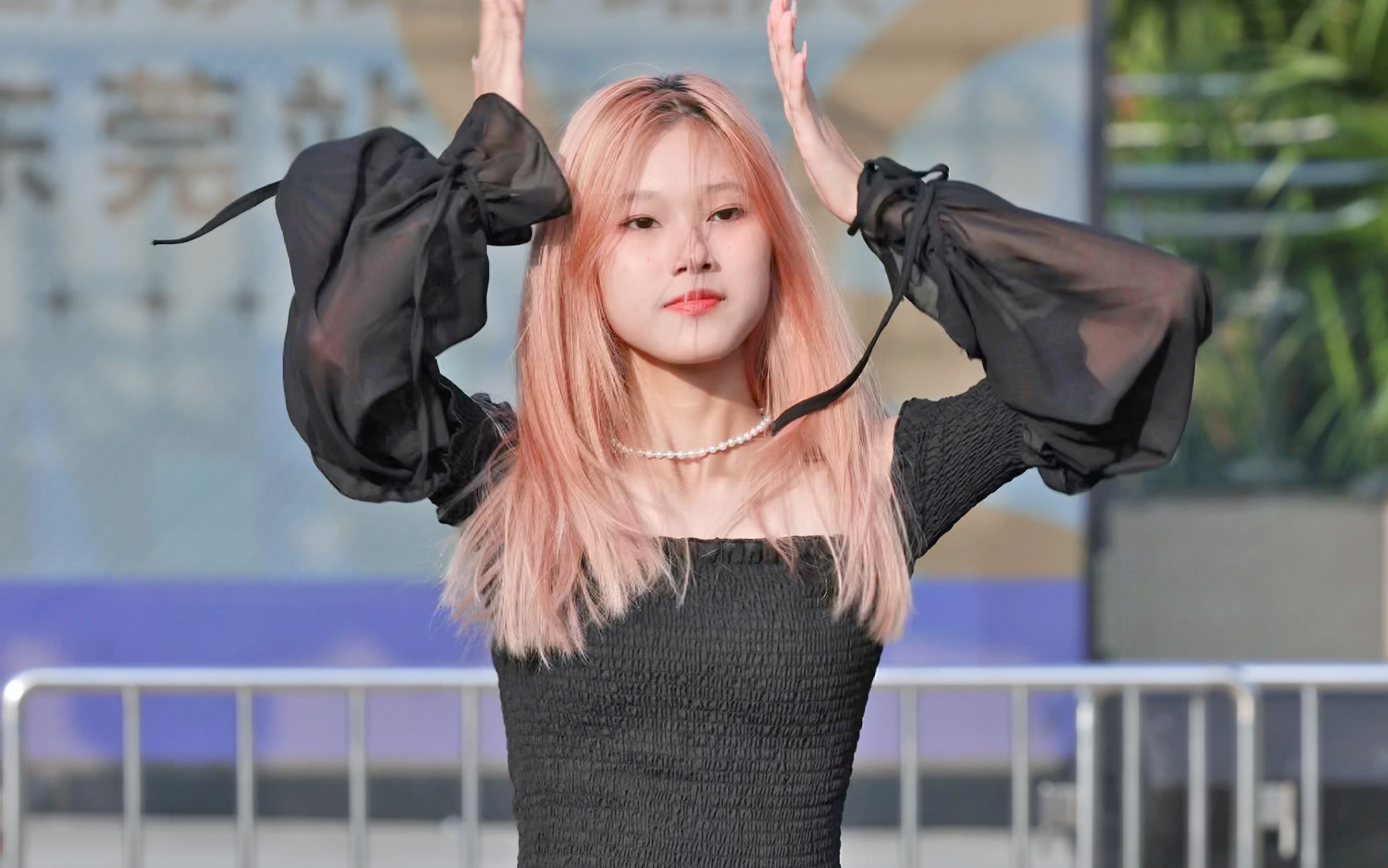 4k 神似周子瑜 twice fancy 随舞路演翻跳直拍 东莞随机舞蹈