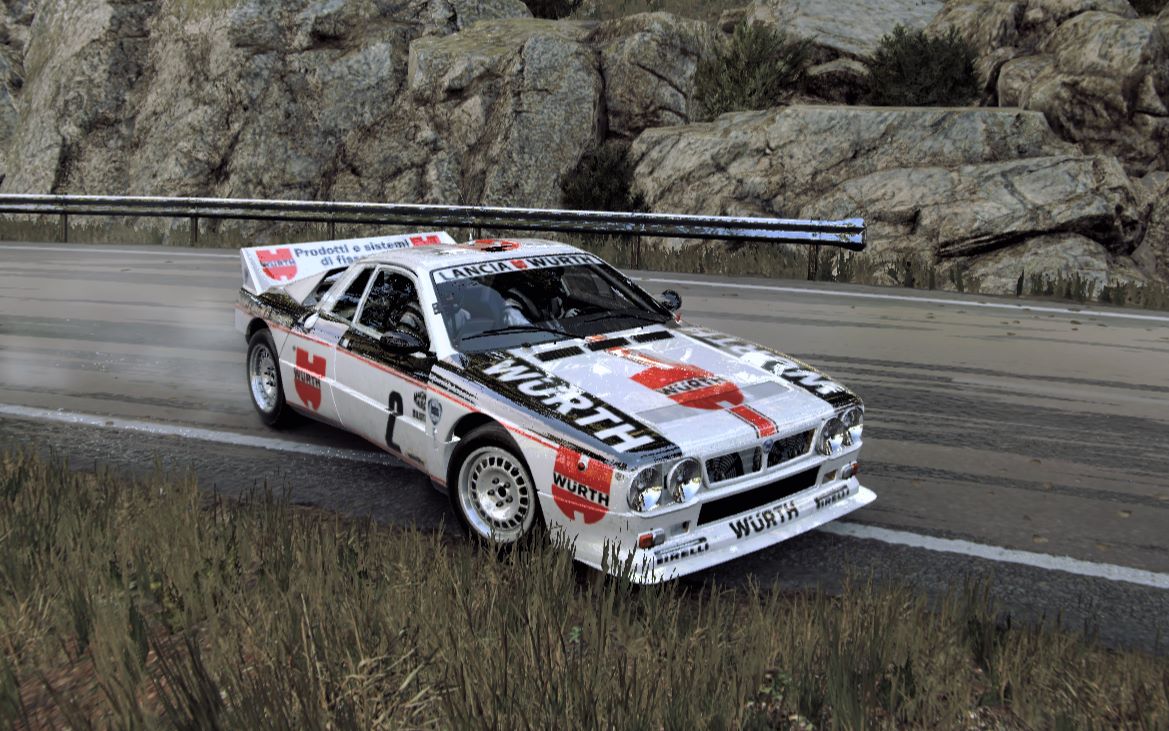 0 八十年代group b组蓝旗亚037,雨后天晴西班牙,摩擦力过弯大法,wrc