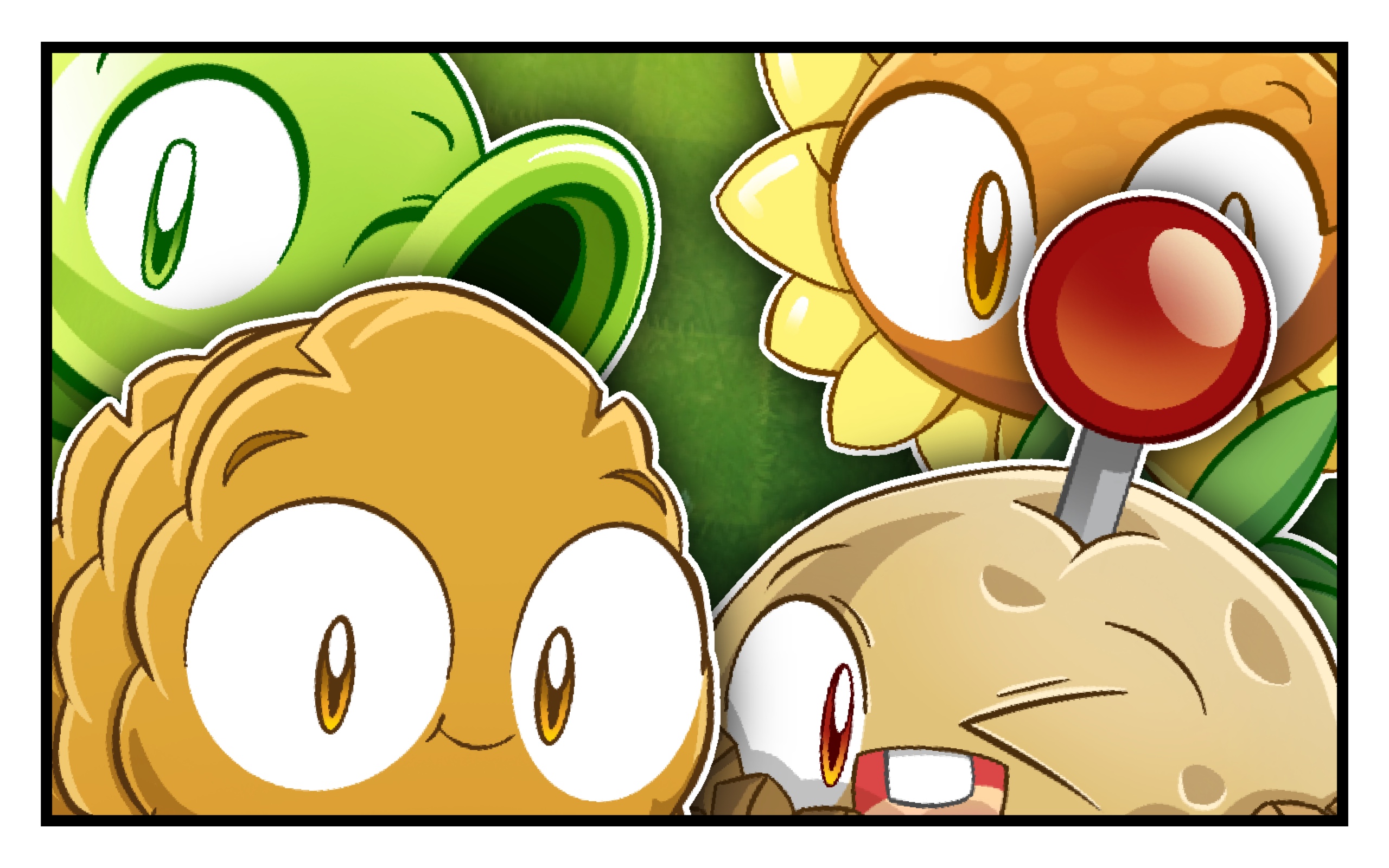 【pvz2】庭院植物同人图_哔哩哔哩_bilibili