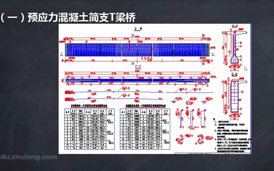 20.混凝土简支T梁桥桥博计算00/哔哩哔哩bilibili