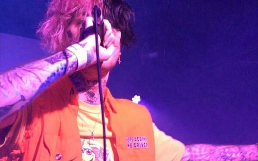 搬运lilpeep传点ins上粉丝拍的现场合集