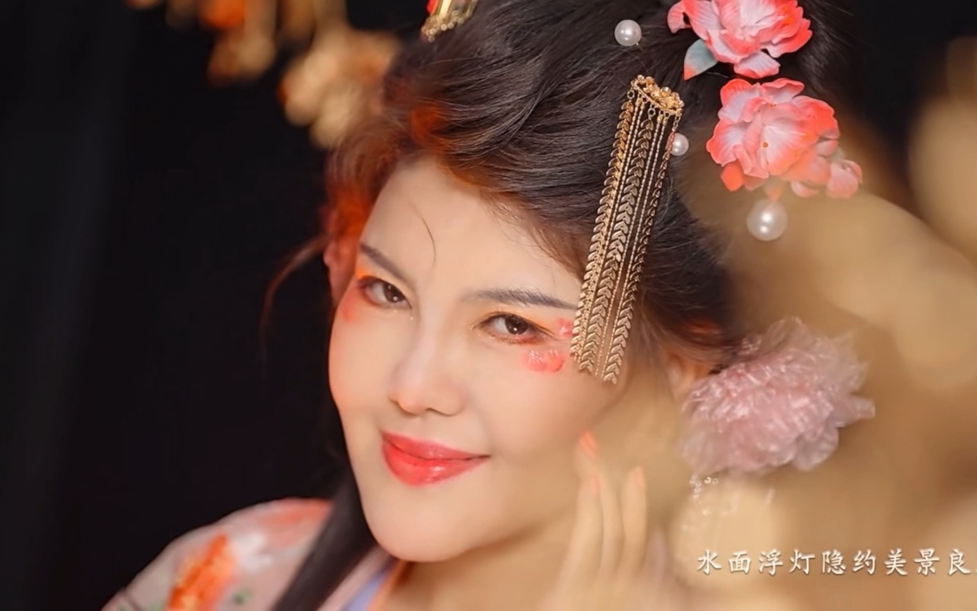 【乌兰图雅】绝美古风造型《花月吟》mv 2023.05.22