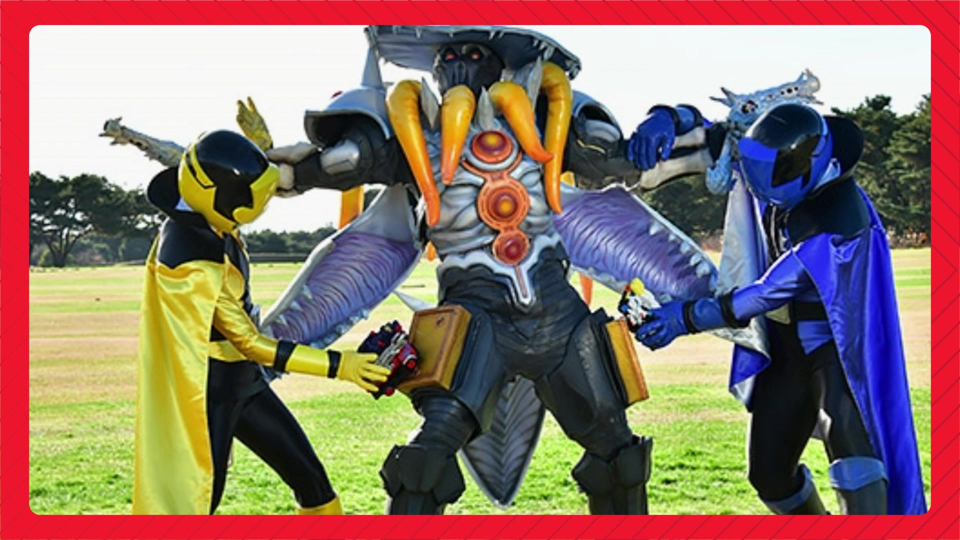 快盗战队鲁邦连者vs警察战队巡逻连者第50话【情报图】_哔哩哔哩_bili