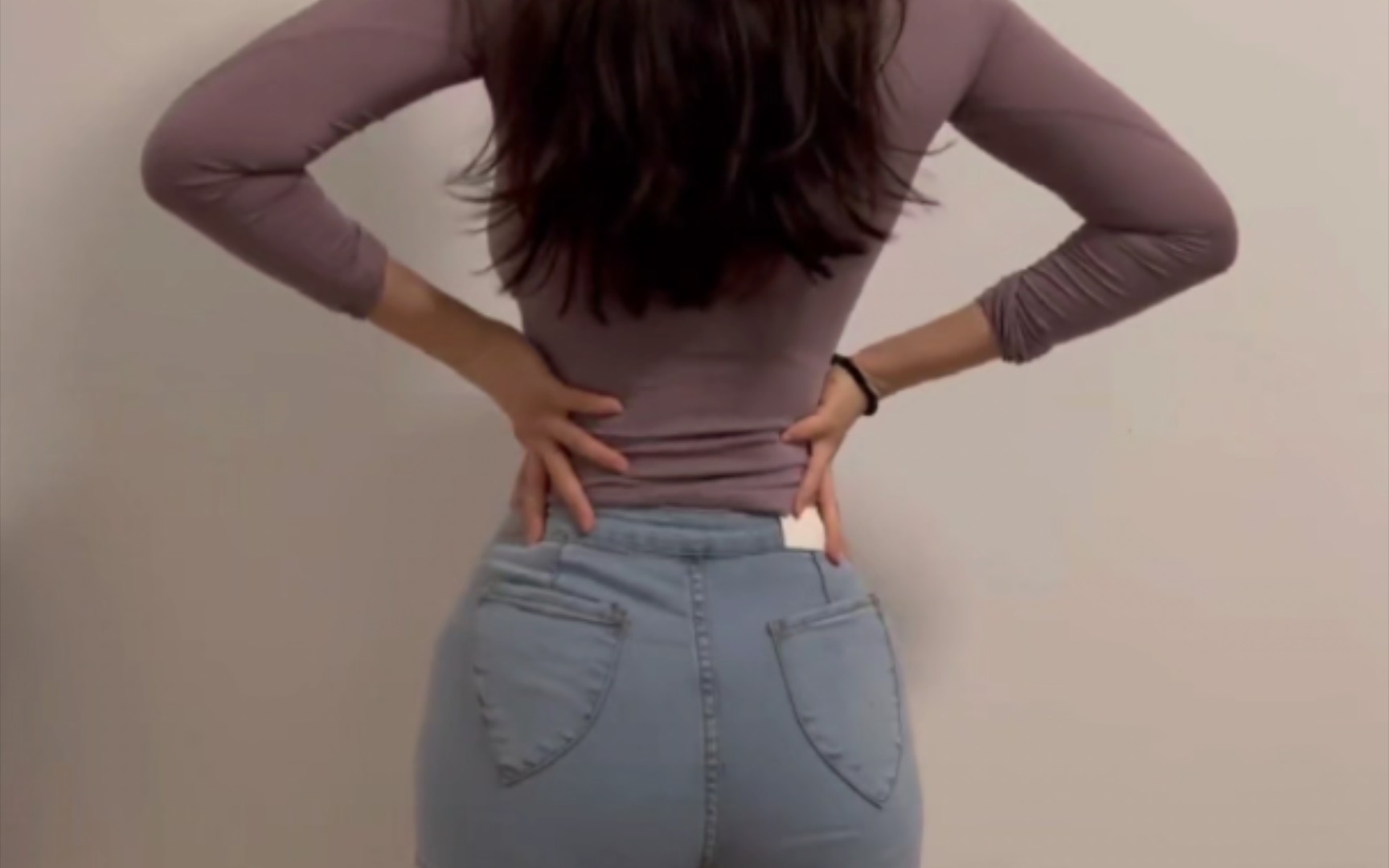 这该死的肥美系列二十三#紧身牛仔裤