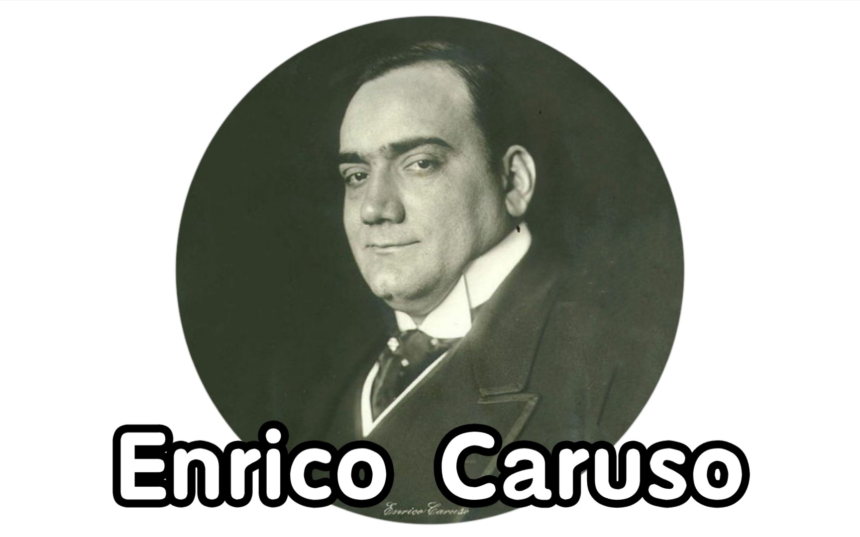 O sole mio  Enrico Caruso 我的太阳  卡鲁索哔哩哔哩bilibili