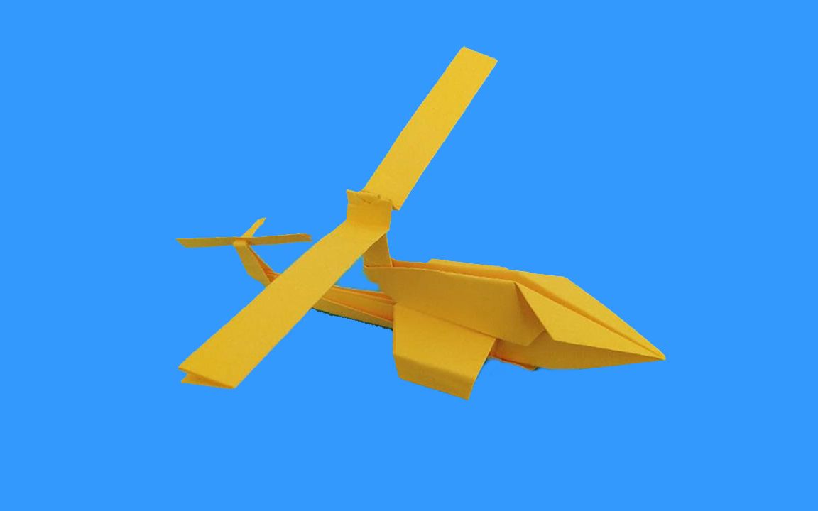 折纸复杂立体飞机图片