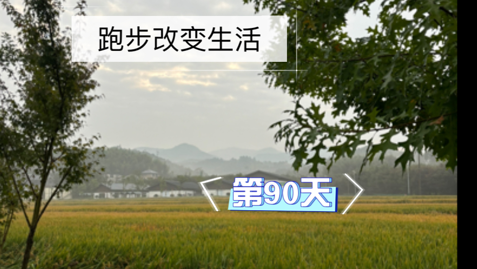 跑步的第90天 今日跑步4km 加油吧哔哩哔哩bilibili