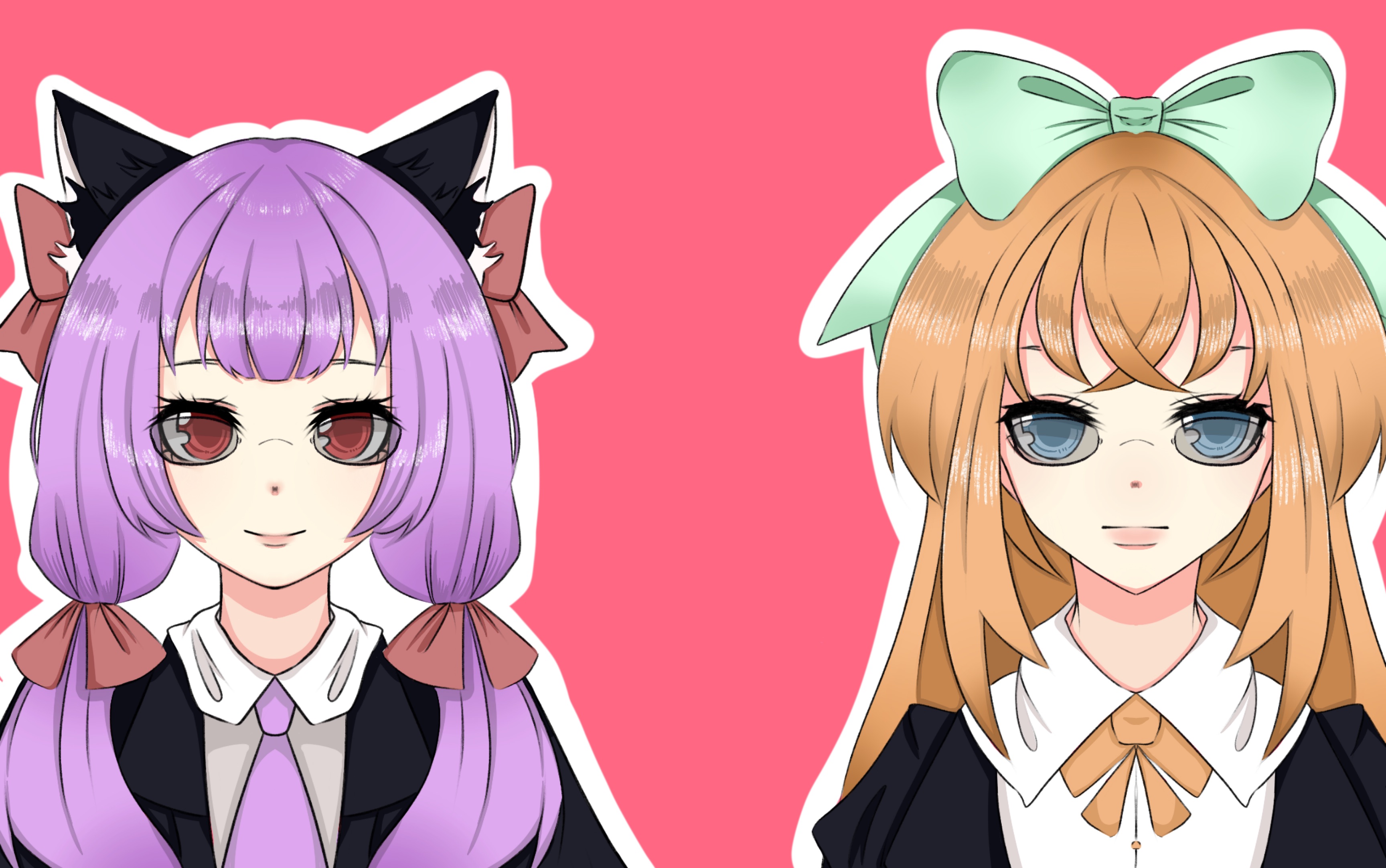 【手书/五橙cp向】大小姐和大少爷的反派生涯手书重绘