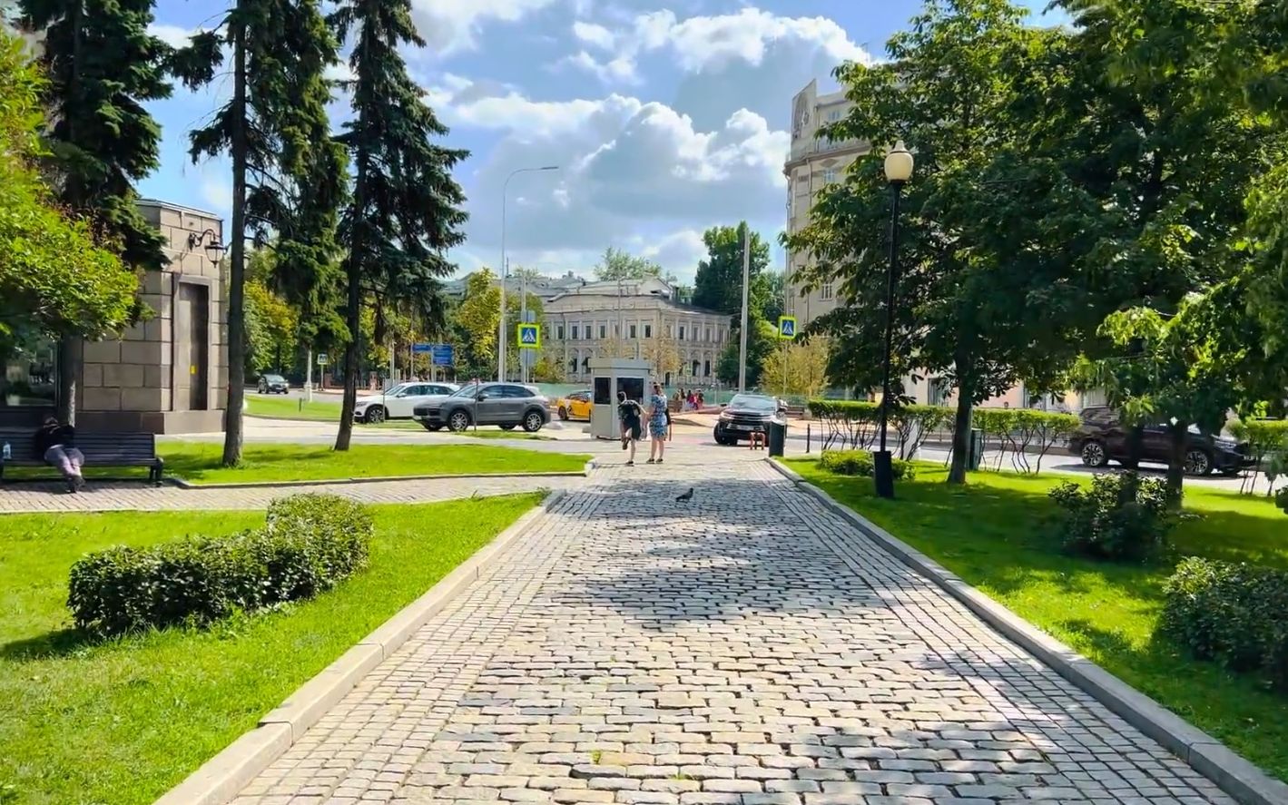 【超清俄罗斯】漫步莫斯科 城市街道和林荫大道 2023.