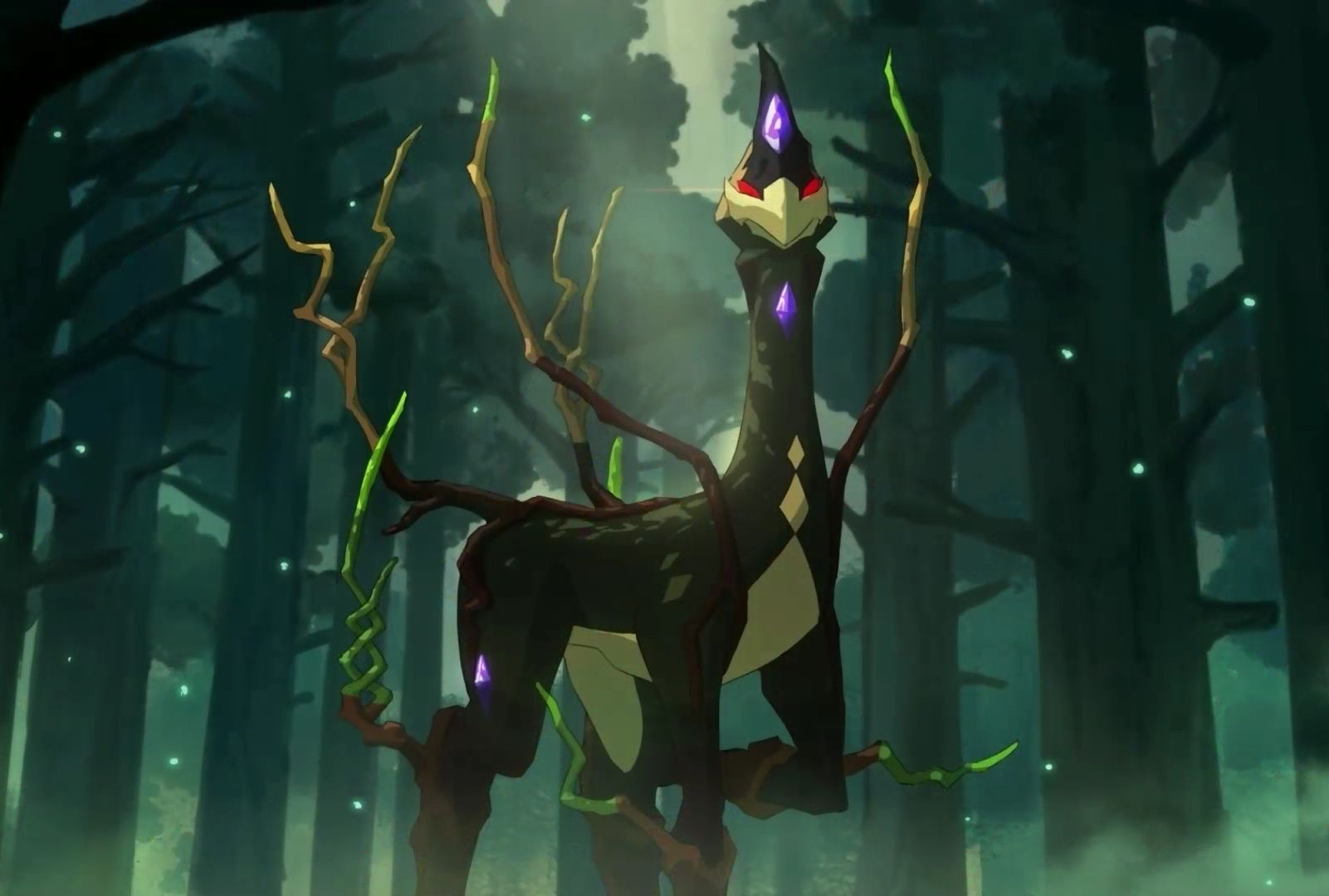 口袋妖怪灭绝,深渊神兽加入队伍,被未知力量阻断神兽没了