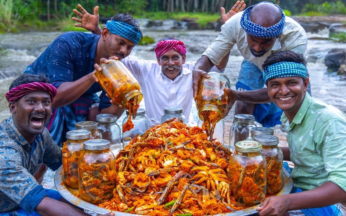 印度罐子咖喱海鲜