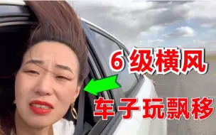 Tải video: 妹子一人自驾第33天，在内蒙遭遇6级横风，车子都在飘！太吓人了