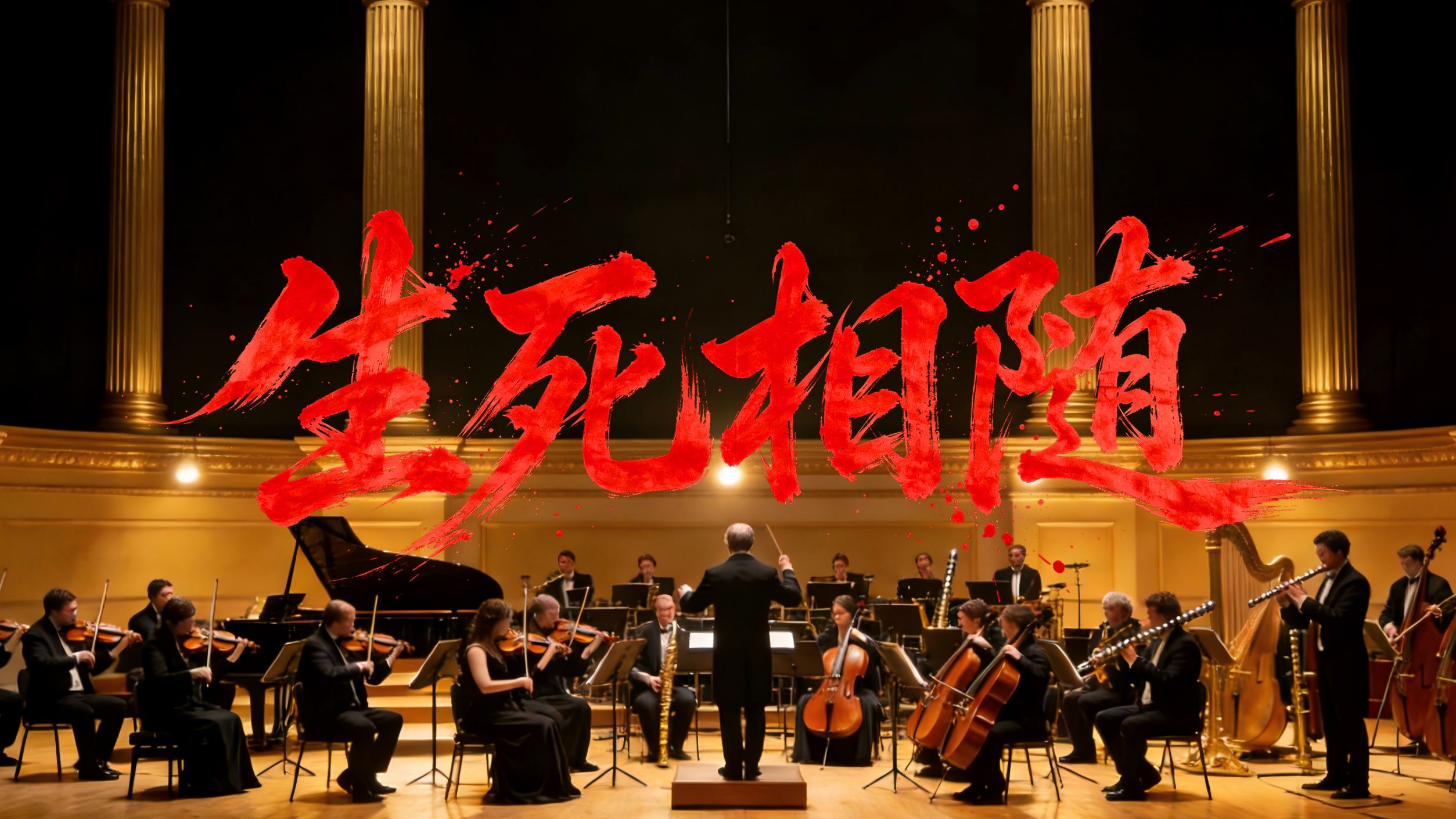 【金色交响】磅礴宿命感拉满！没听过的《生死相随》版本，“看透喜悦伤悲百转千回 生死永相随”