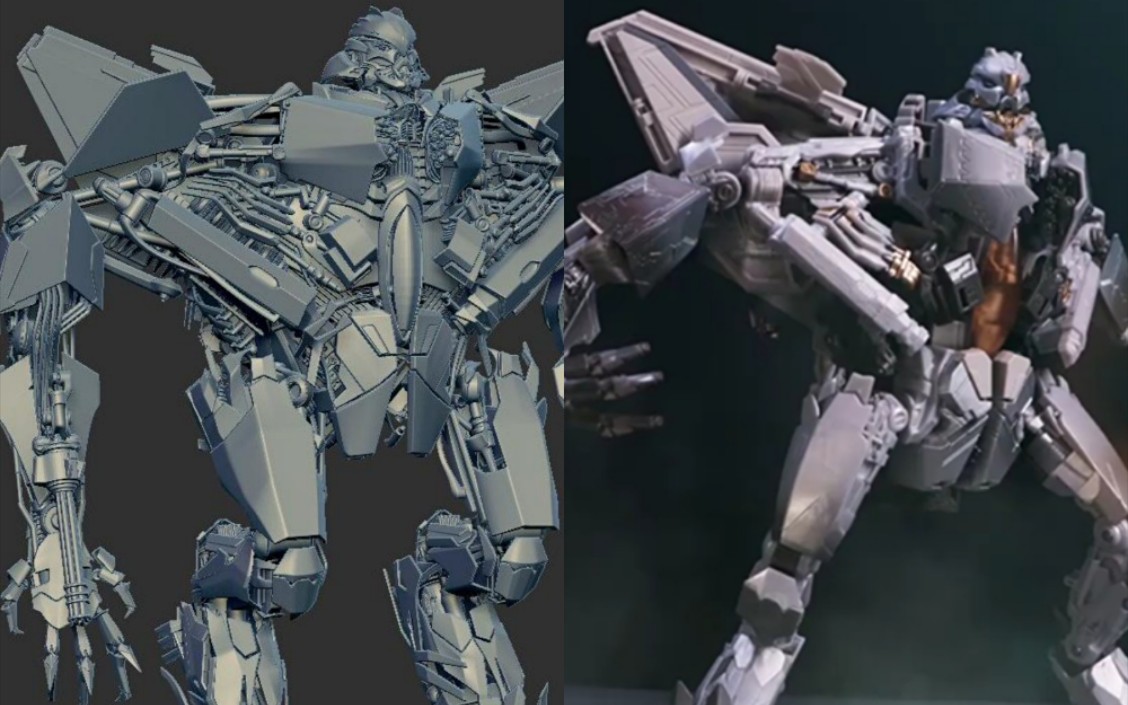 变形金刚mpm10红蜘蛛可动性与还原度与电影cg对比