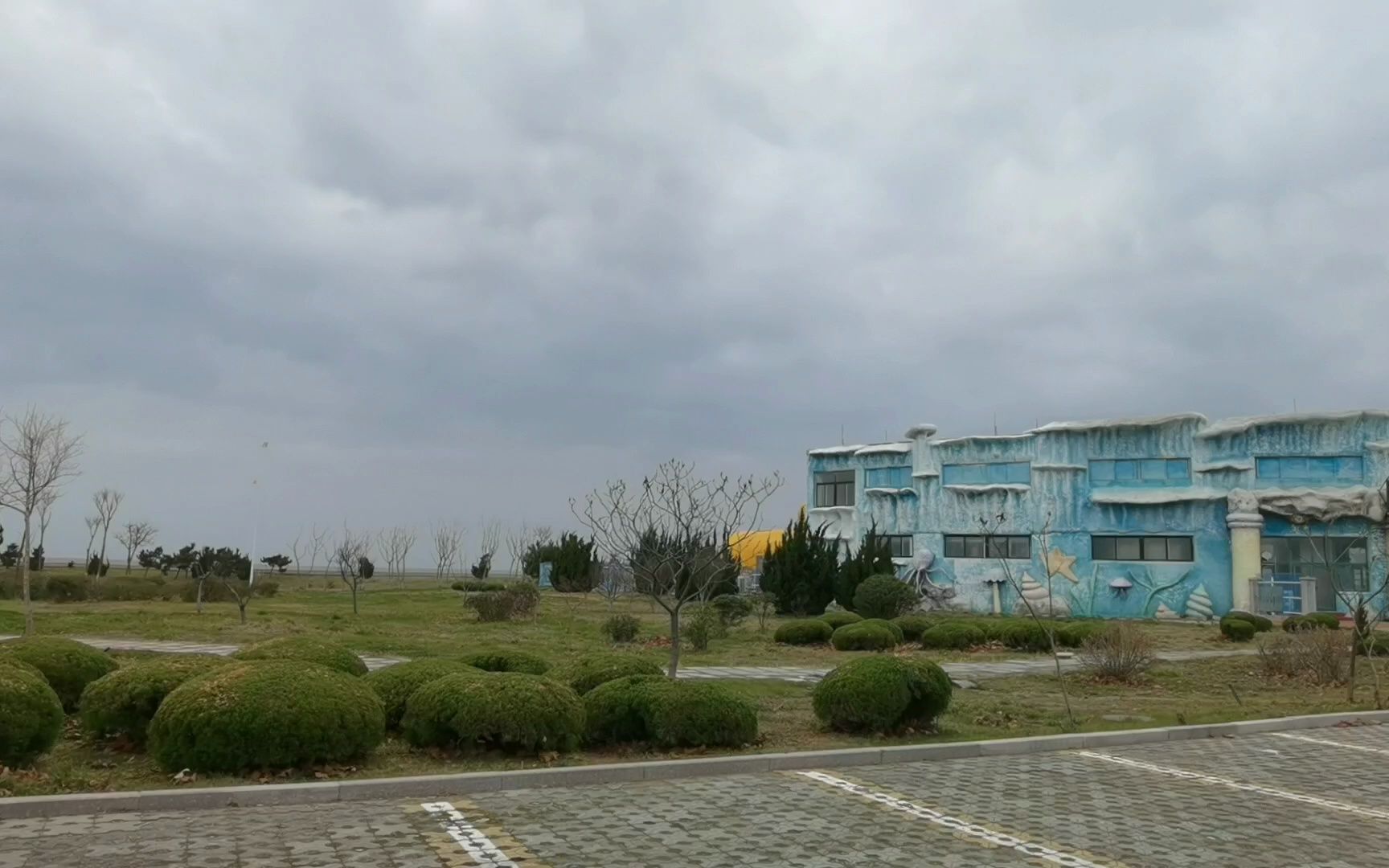 乳山银滩梦幻王国游乐场外景随拍,送给思念第二故乡的您