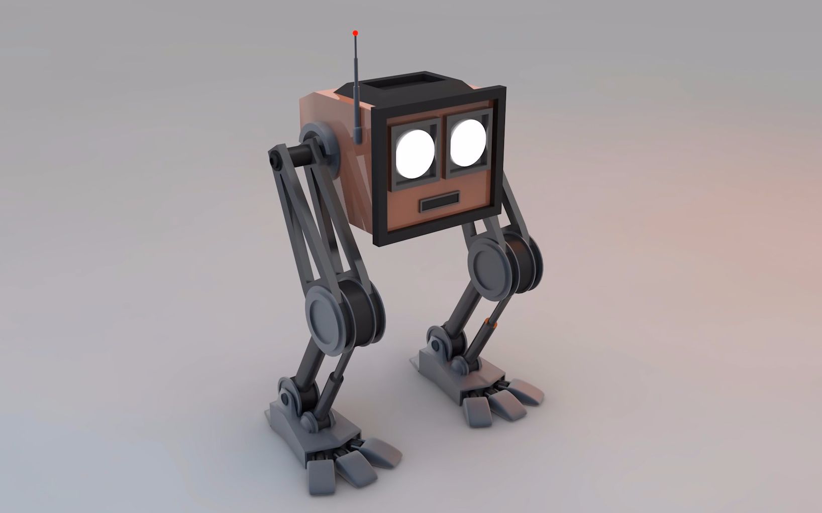 c4d教程迷你机器人建模antzaart