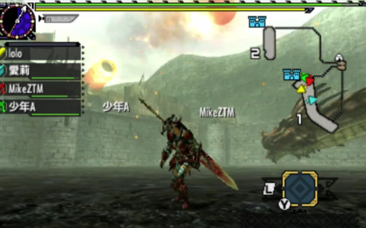 [图]【MHXX】lolo直播实录：G位紧急任务老山龙——Lov