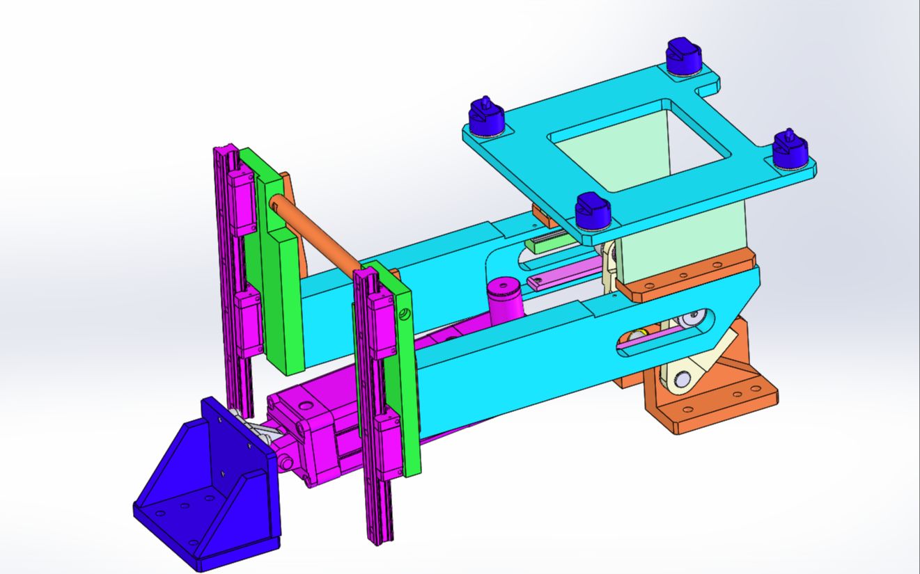 气缸顶升机构如何能顶升1吨的物料