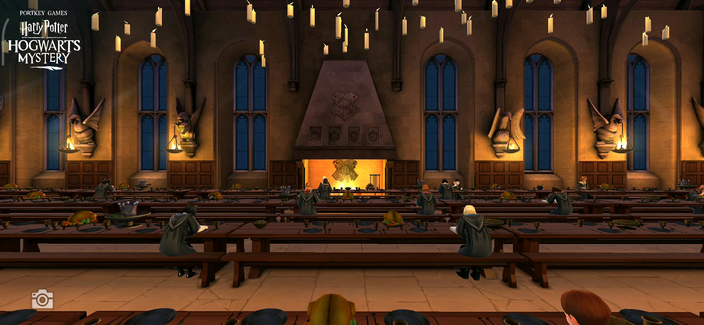 [学习氛围音]夜间霍格沃茨大礼堂