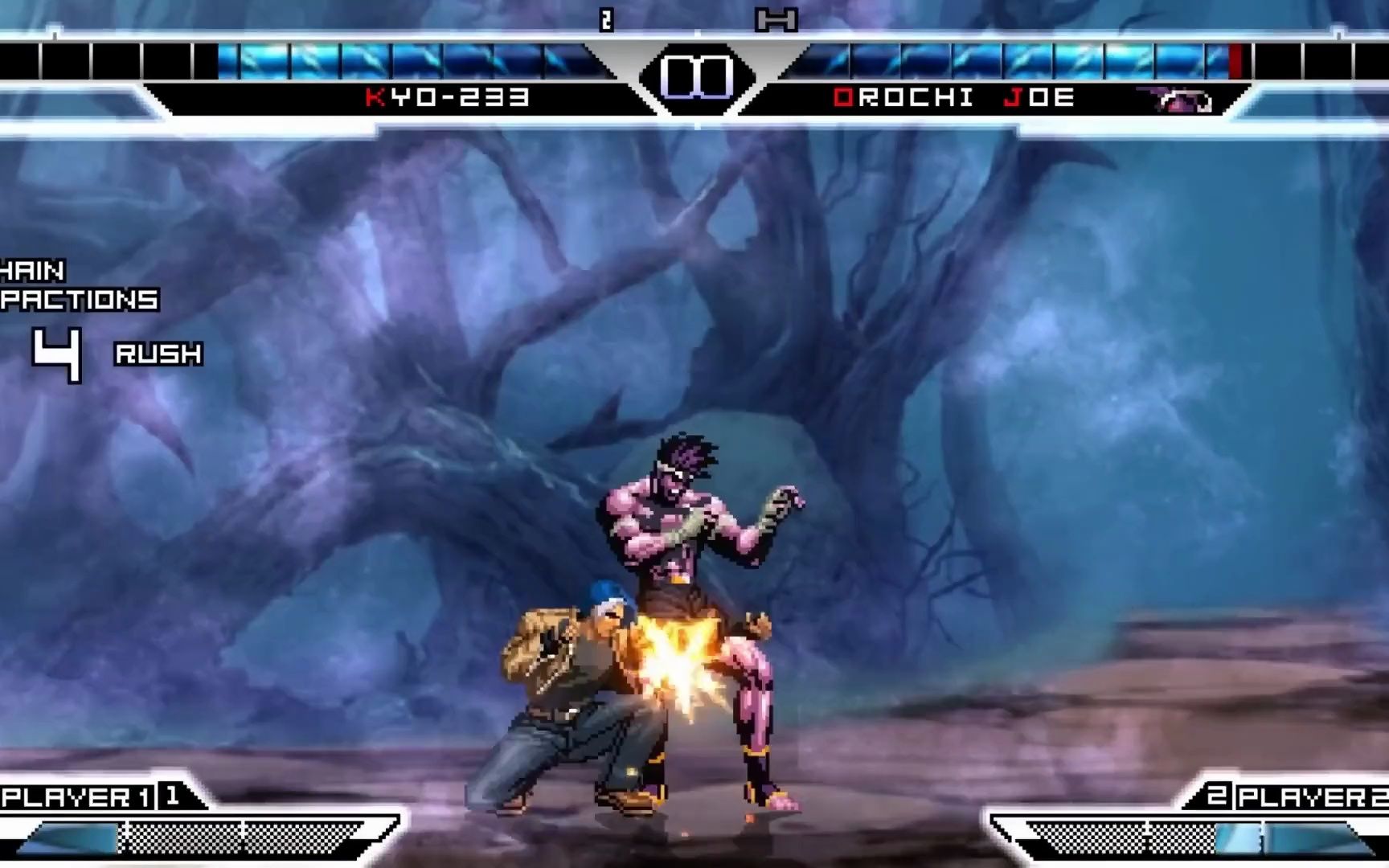 拳皇mugen:东丈获得大蛇之力,战士直接变成法师