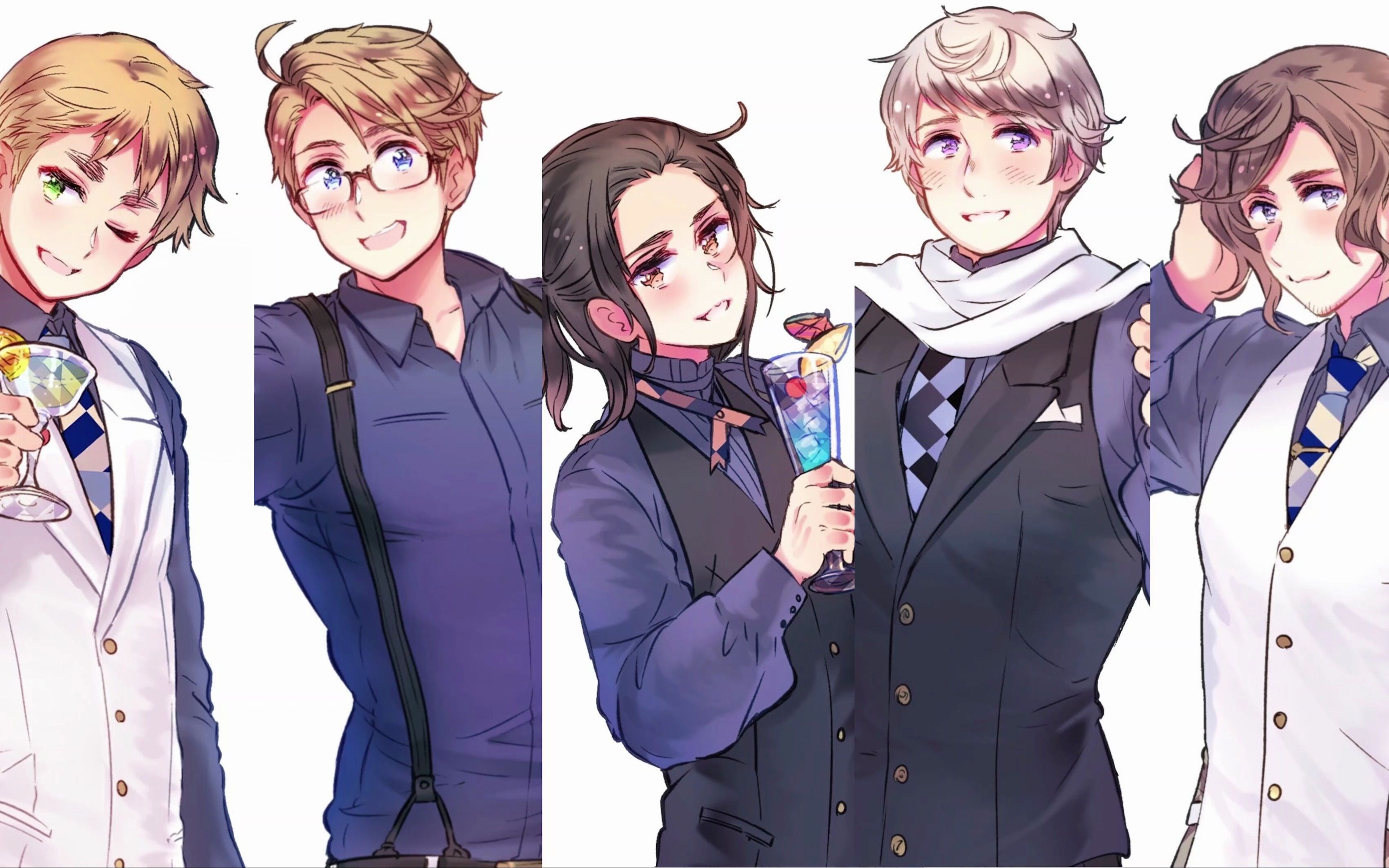 【aph/旋转地球圆舞曲】联五菜市场终极对决