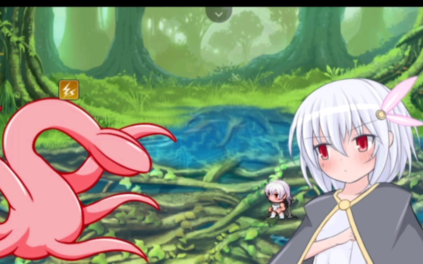 这只是一个普普通通的找食材的少女