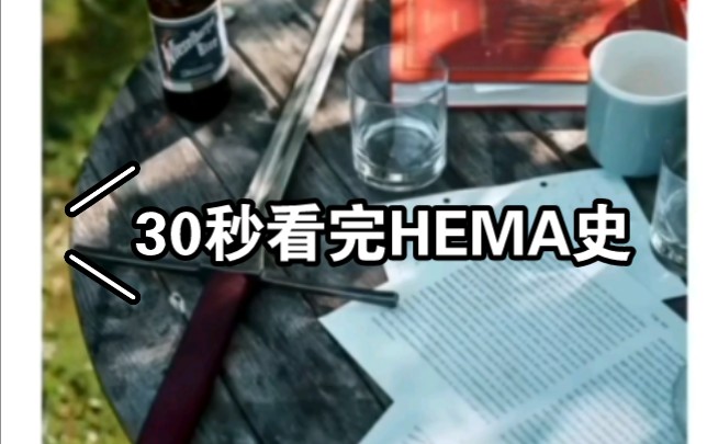 【HEMA搬运】30秒看完HEMA演化史(个人混剪)哔哩哔哩bilibili