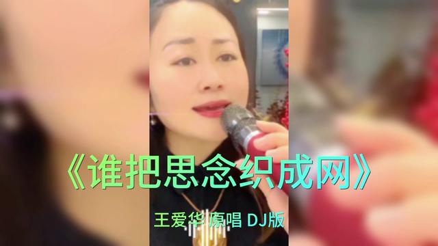 [图]《谁把思念织成网》王爱华 原唱 DJ版