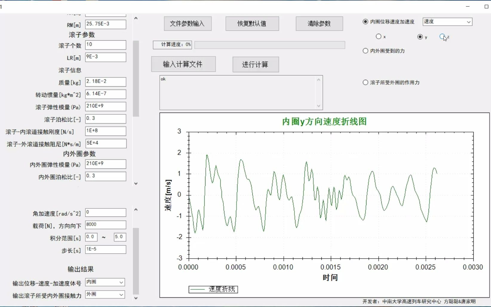 [图]圆柱滚子轴承动力学仿真自主软件CRBdyna