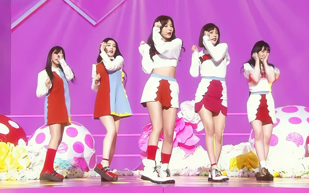 【4k 舞台】red velvet《 rookie 》kbs music bank 20170203