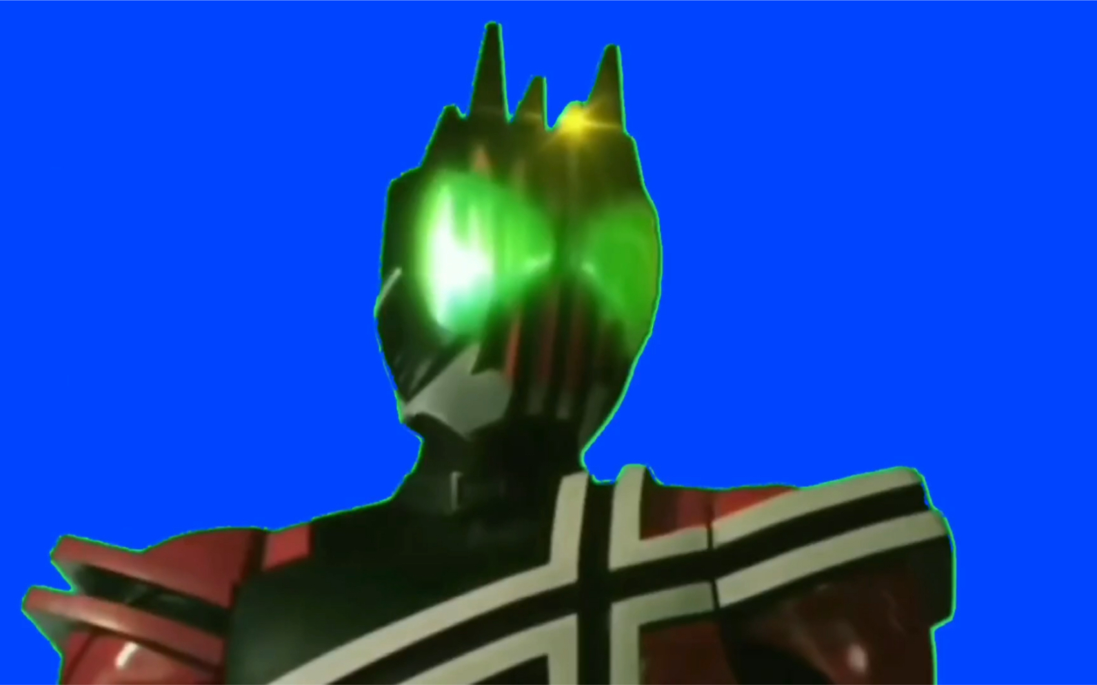 假面骑士帝骑品红特效素材原视频素材