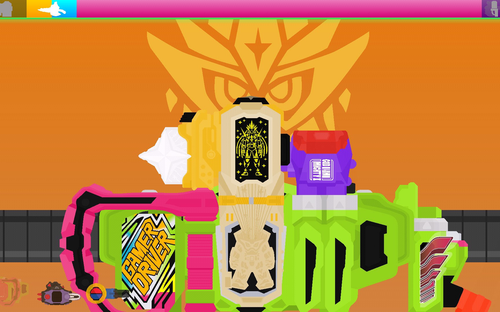 【假面骑士exaid】无敌玩家配合神极限模拟器音效