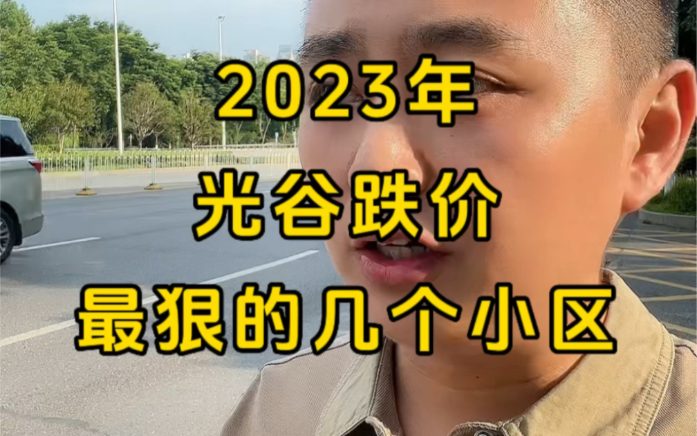 盘点光谷 2023年降价最狠的小区哔哩哔哩bilibili