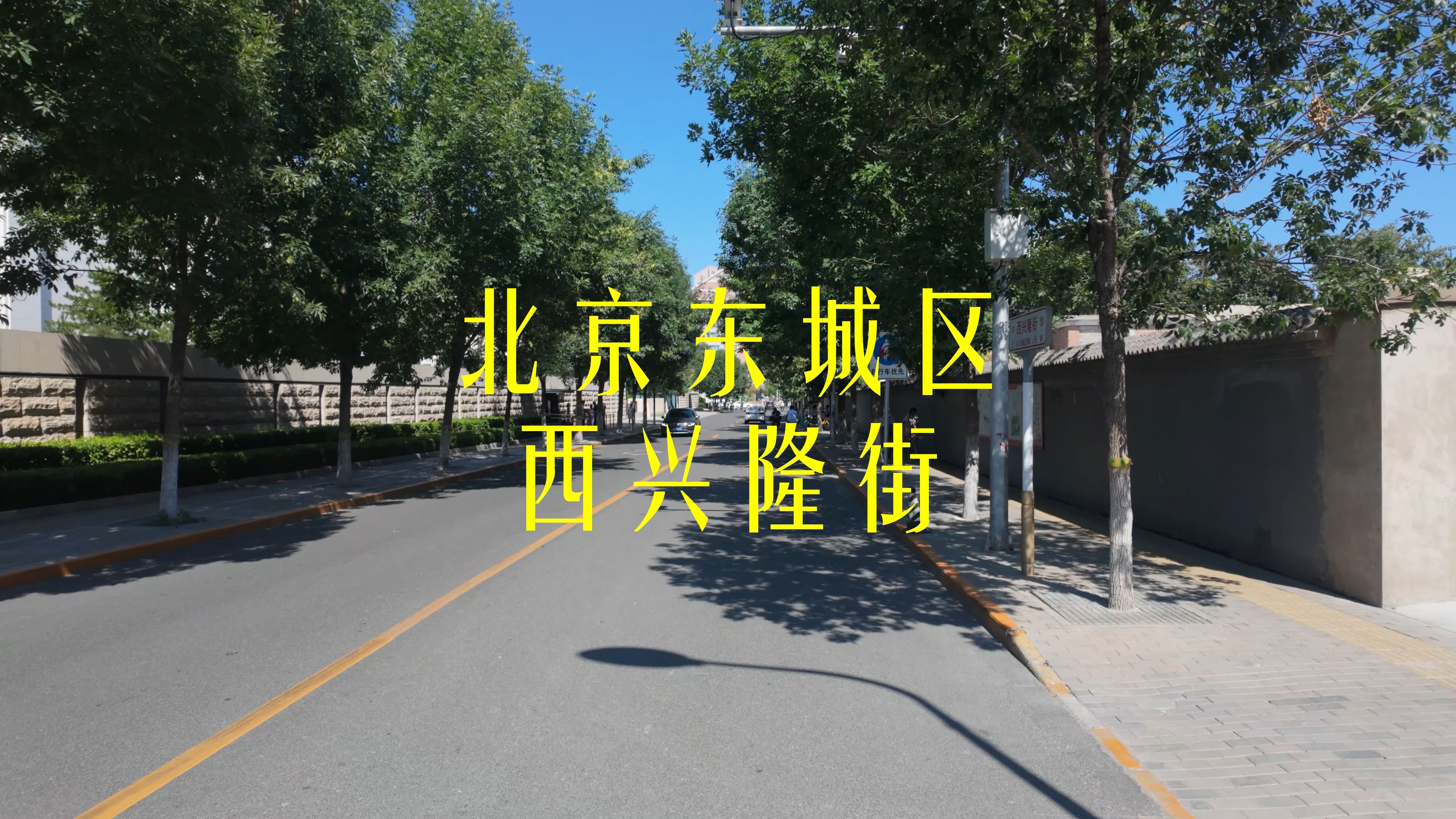 北京胡同 东城区(原崇文区) 西兴隆街 202407哔哩哔哩bilibili