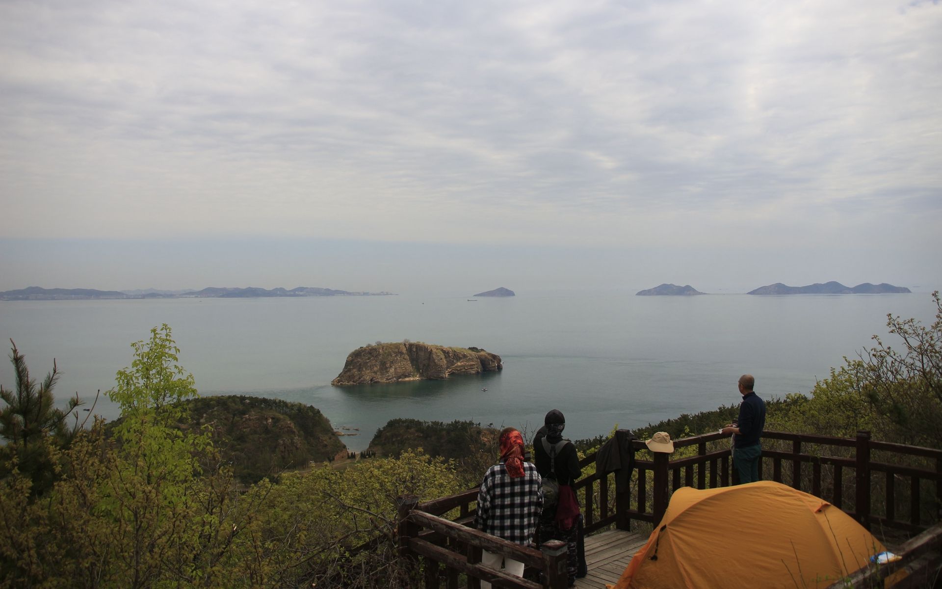 大连滨海路玉兰园大顶山观景台(2022.5.2)