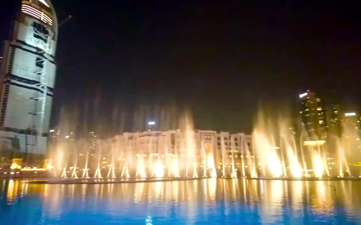 [图]The Magnificent Seven 迪拜音乐喷泉现场 Dubai Fountain, U.A.E., 2016-9-19