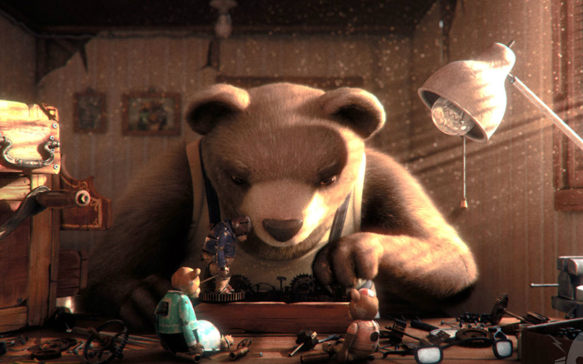 【动画 / 短片】熊的故事/historia de un oso 2014【1080p】【奥斯卡