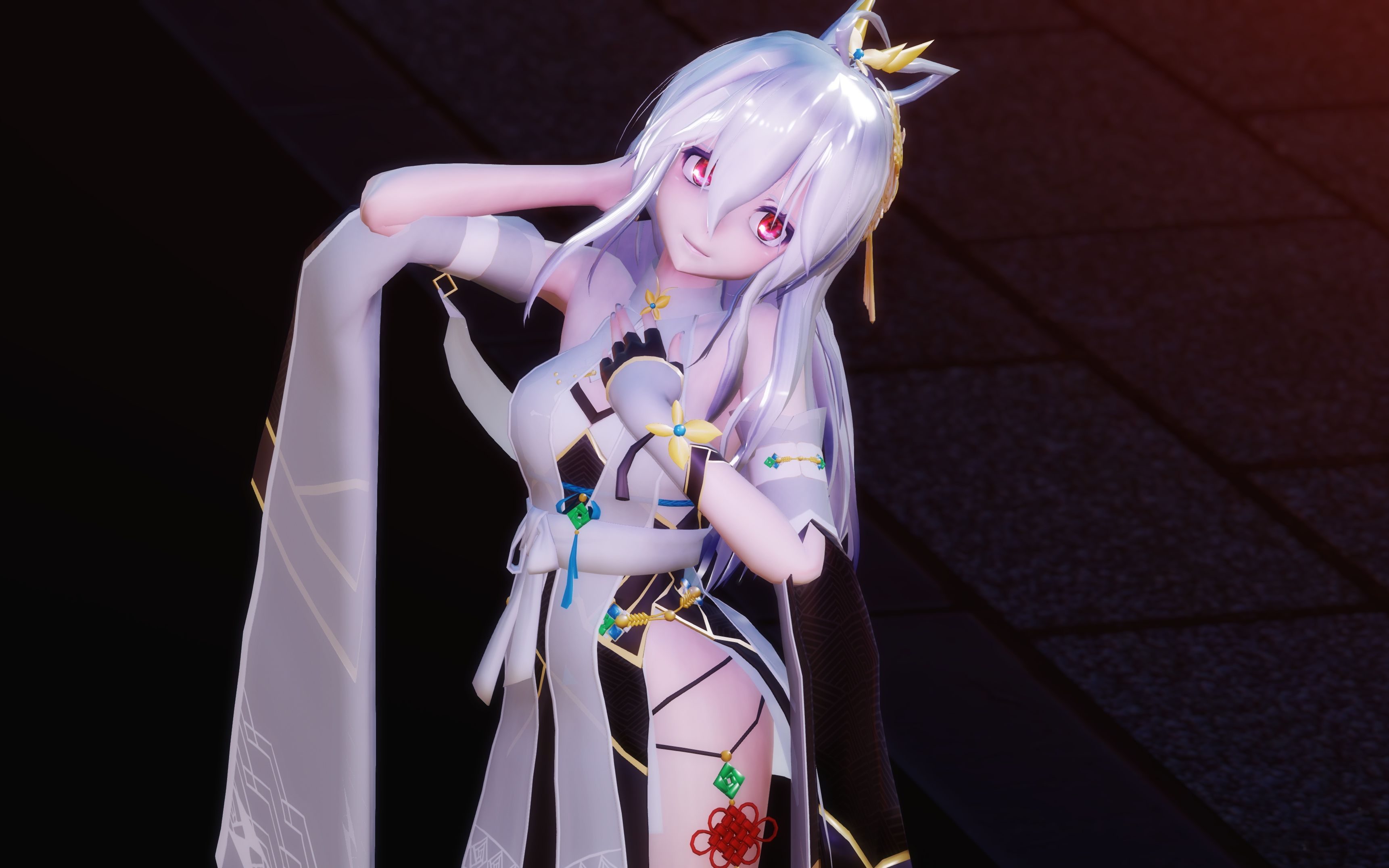 【mmd·超清】汉煌矜女弱音 单人先行版【alive】