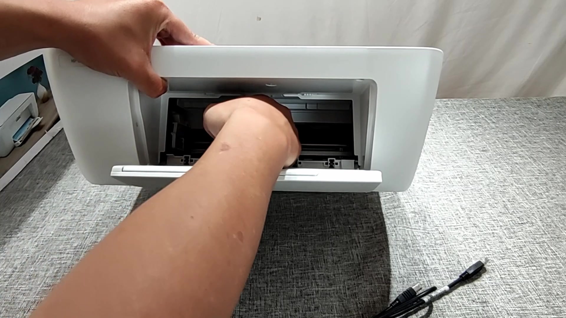 惠普2330打印机开箱视频