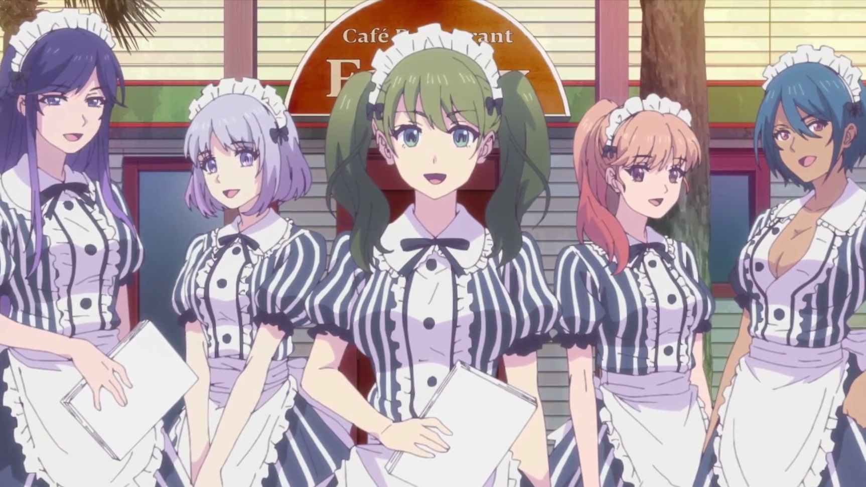 【7月|高桥李依|花泽香菜】tv动画《女神的露天咖啡厅 第二季》pv第1