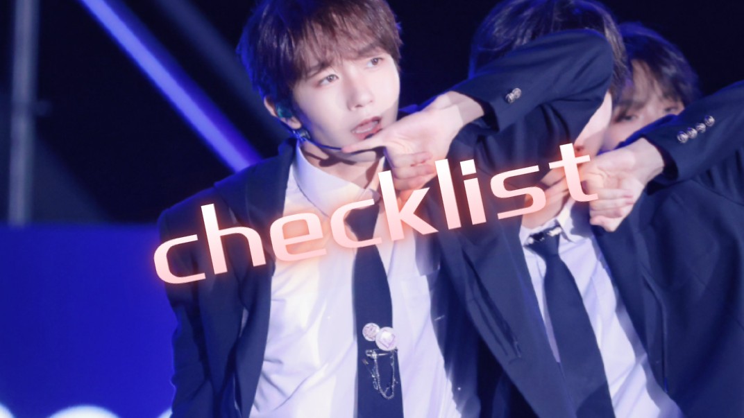 【ryo/广濑辽】checklist!哔哩哔哩bilibili