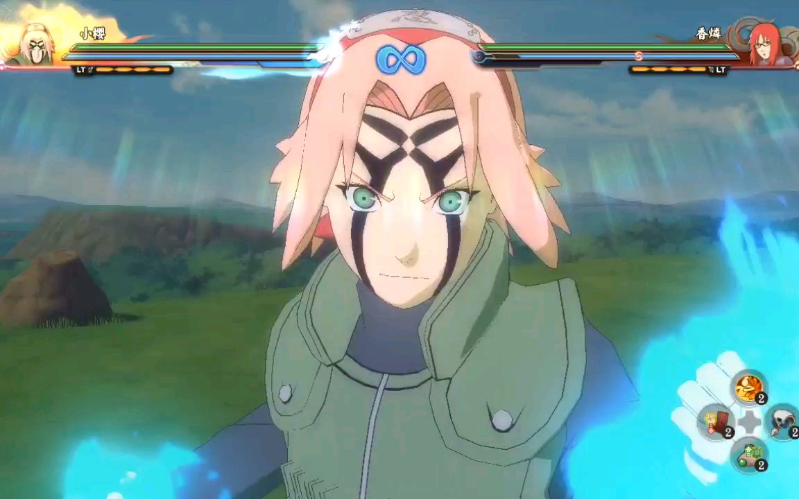 【火影忍者】忍界大战小樱究极风暴技能展示_哔哩哔哩_bilibili