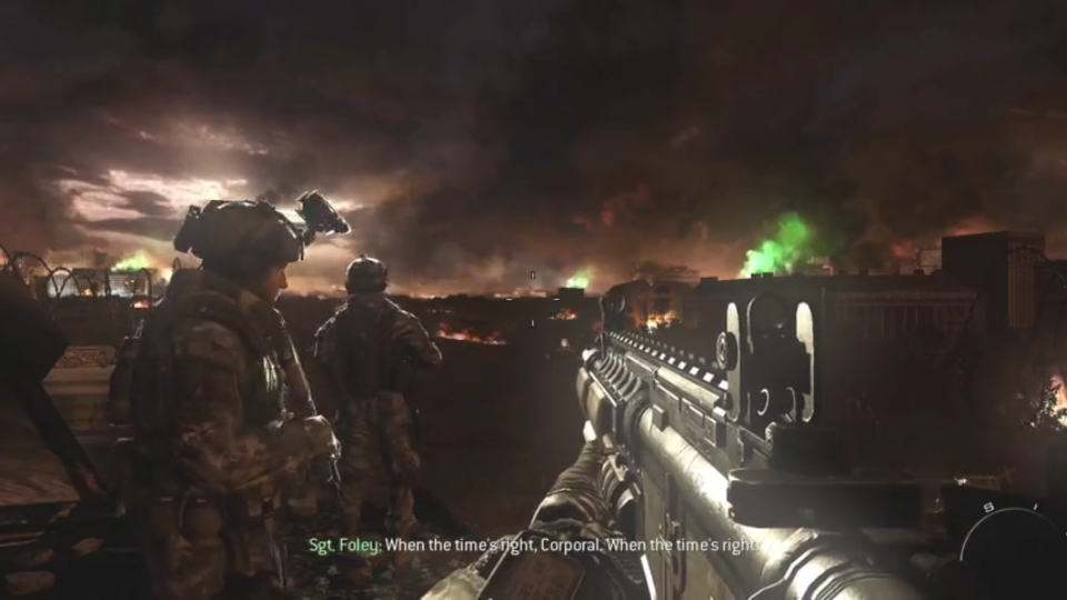 【使命召唤6 现代战争2】13:白宫