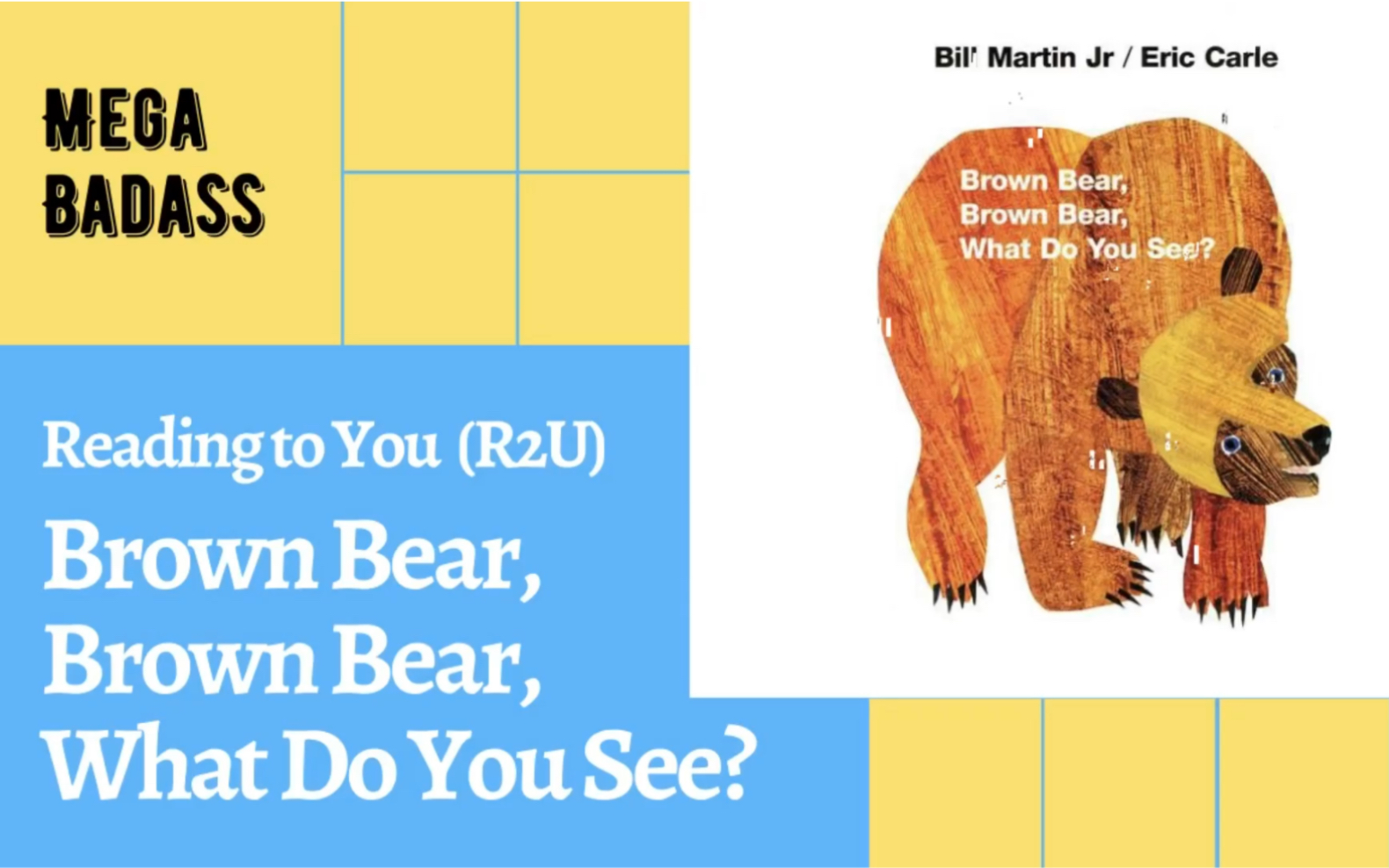 [图]【M.B.英文绘本朗读】Brown Bear, Brown Bear, What Do You See?