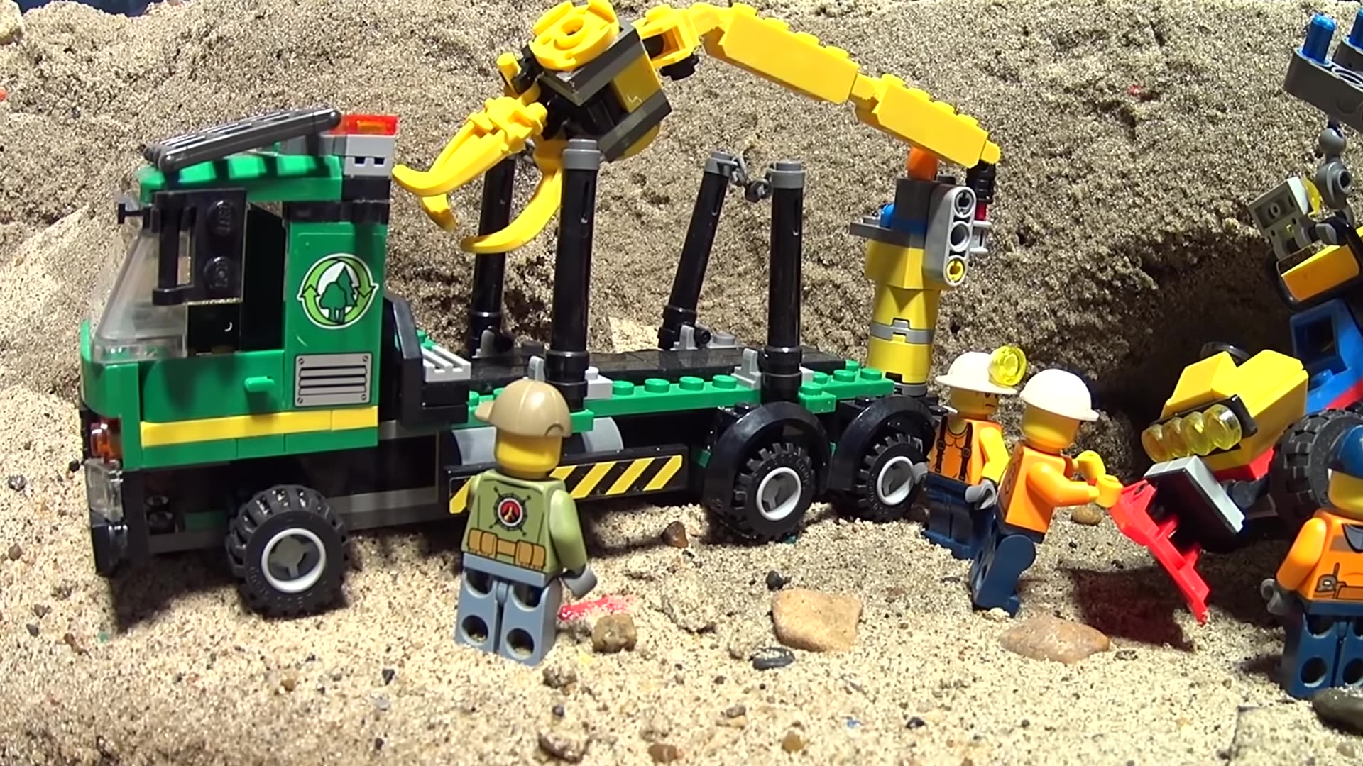 乐高水坝决堤 - 乐高卡车的末日 - kmcandbt