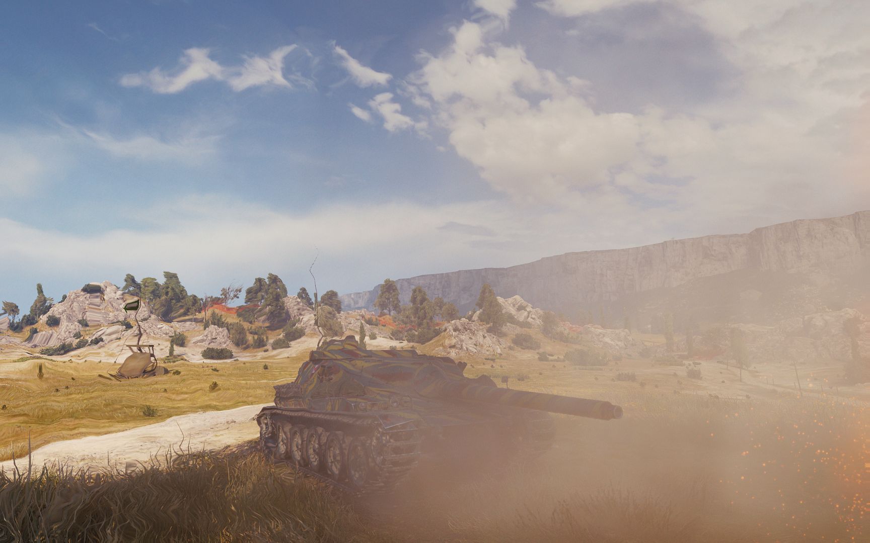 坦克世界wotamx105突击型荒蛮之地绝地反杀