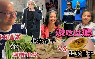 Video herunterladen: 德国韭菜漫山遍野竟然无人问津！摘回家做韭菜盒子和饺子，德国邻居吃的渣都不剩！