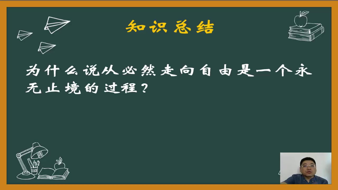 王吉20考研政治核心概念80讲之第二十五讲:必然和自由哔哩哔哩bilibili