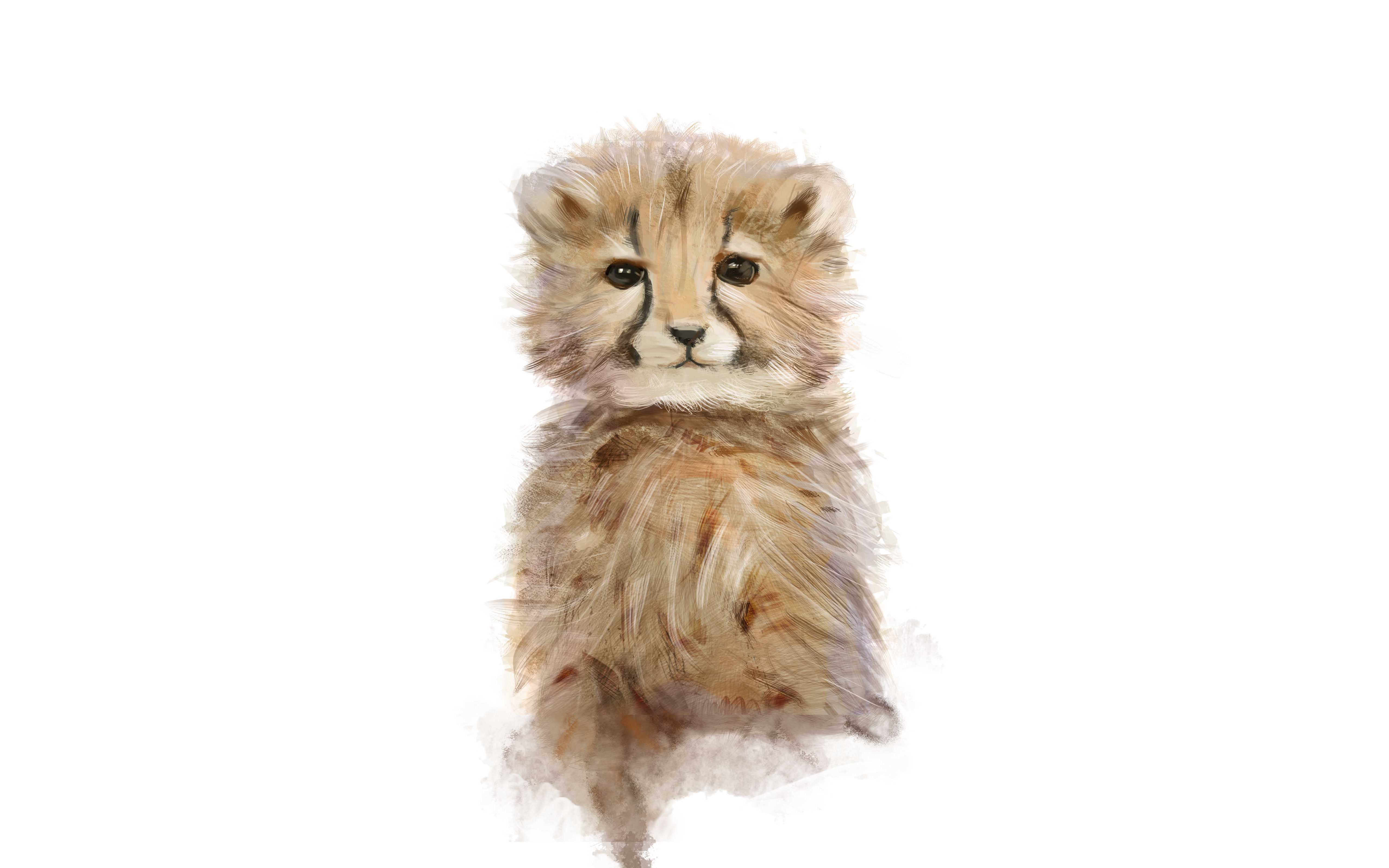 【ps板绘】速涂一只豹