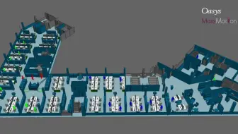 MassMotion应用-建筑篇:奥雅纳诺丁汉办事处邻近度分析